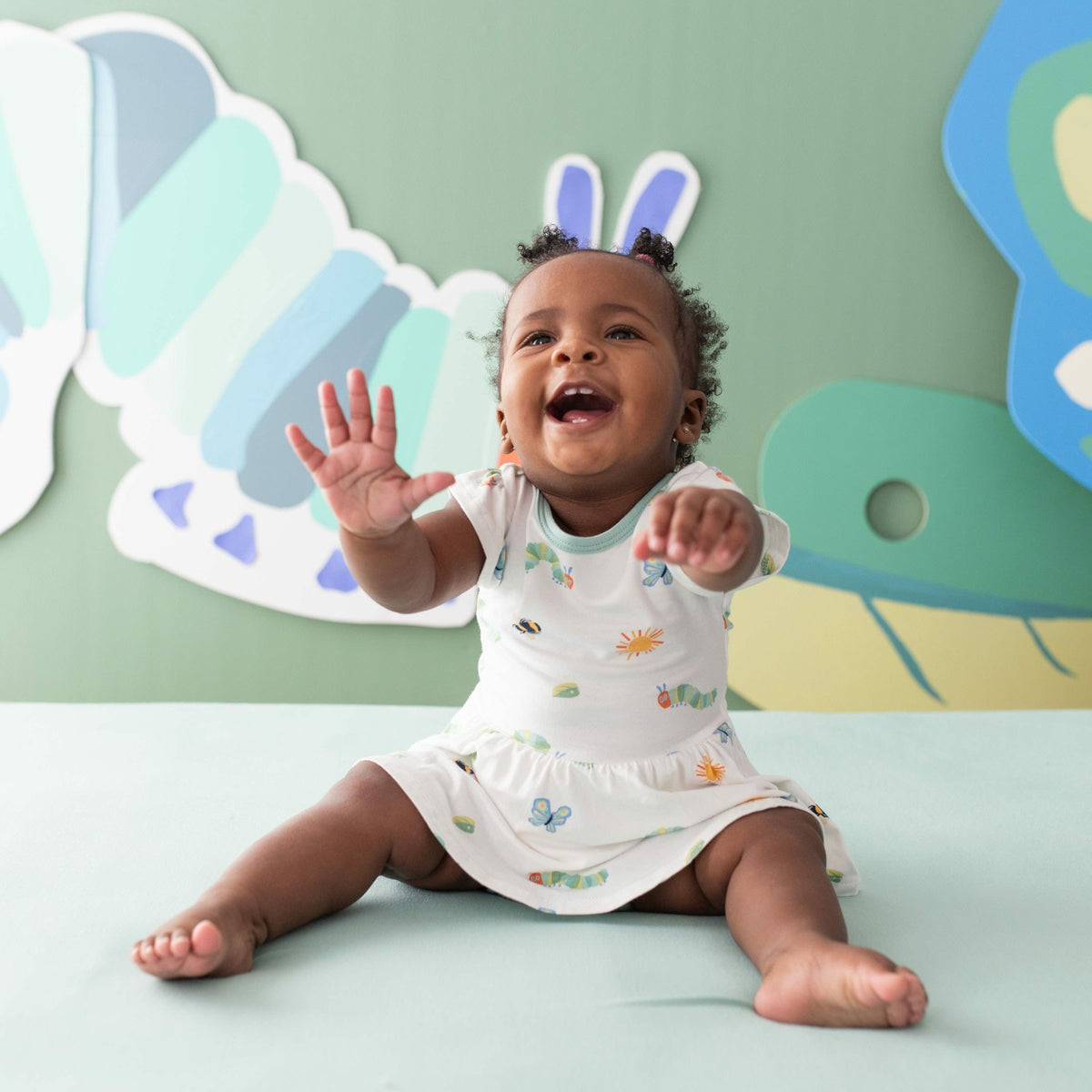 Kyte Baby The Very Hungry Caterpillar™ Twirl Bodysuit Dress