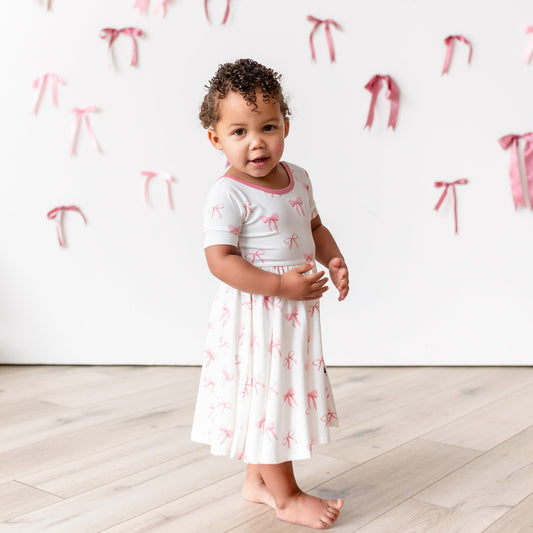 Kyte Baby Twirl Dress in Bow
