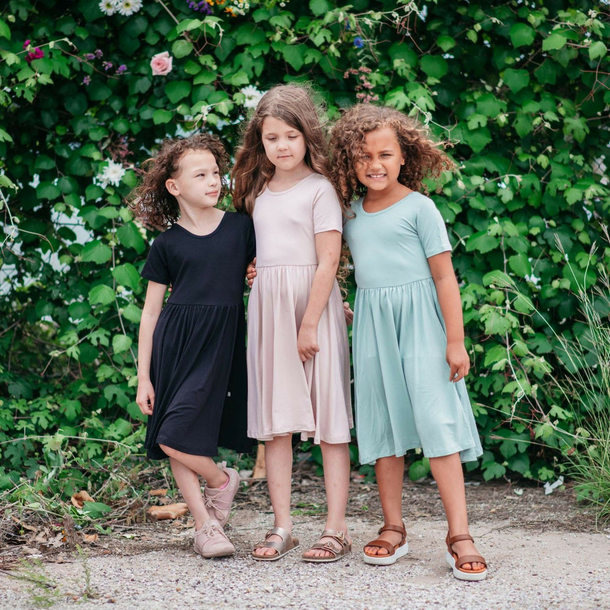 Kyte Baby Girl's Twirl Dress in Midnight