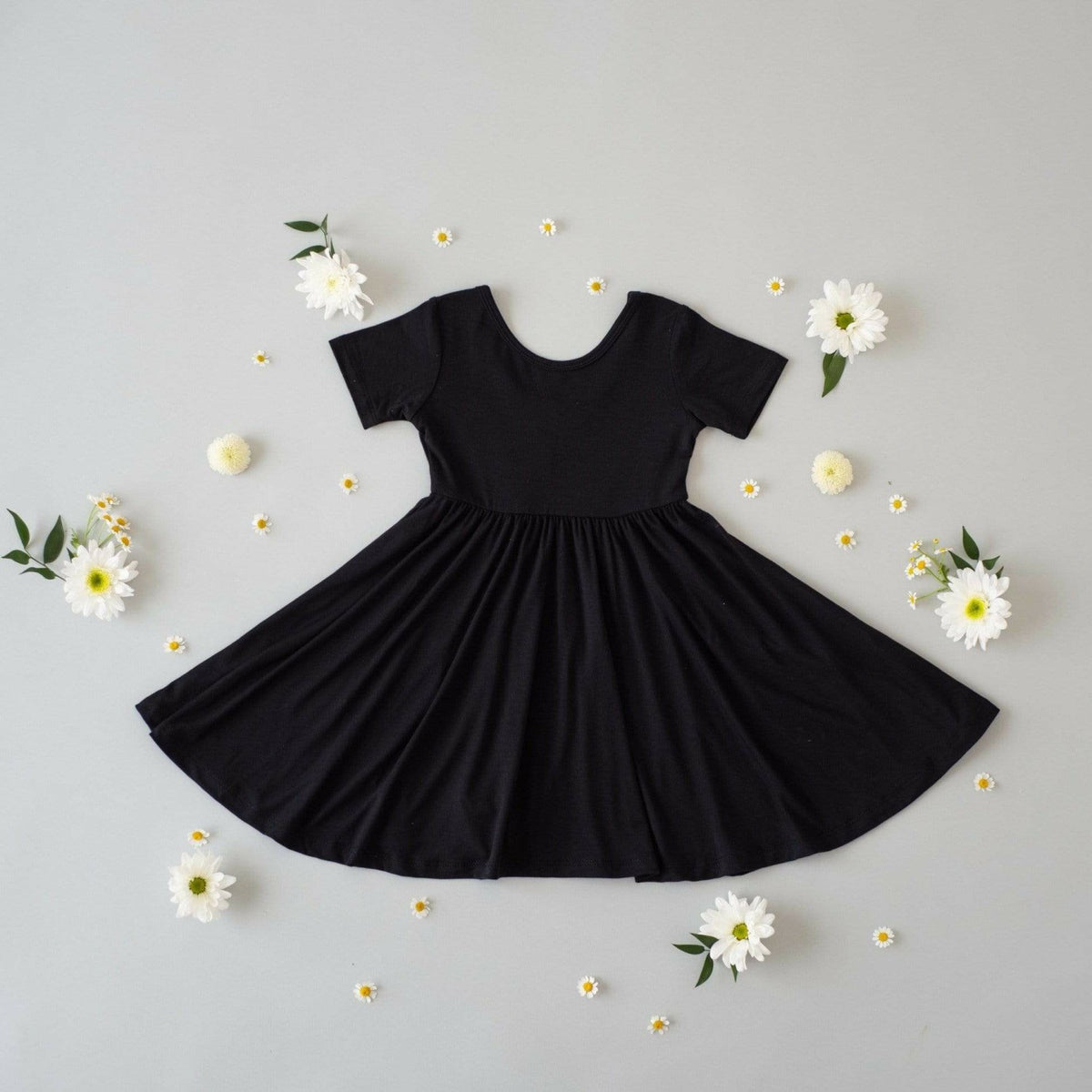 Kyte Baby Girl's Twirl Dress in Midnight