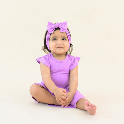 Kyte Baby Twirl Bodysuit Dress in Poi