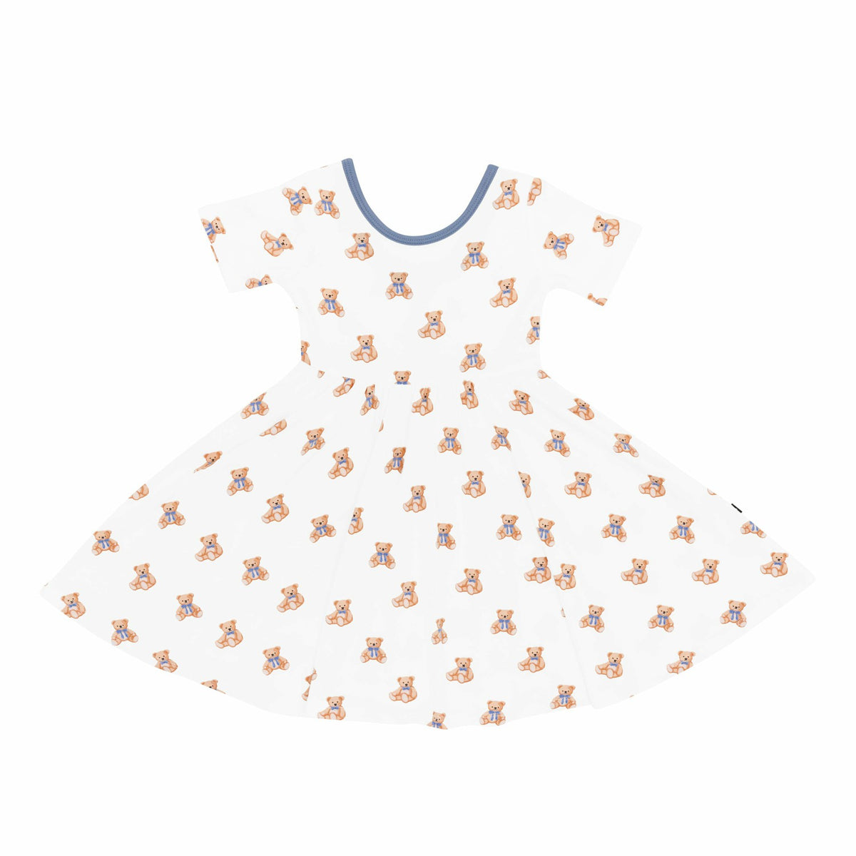 Kyte Baby Twirl Dress in Teddy Bear