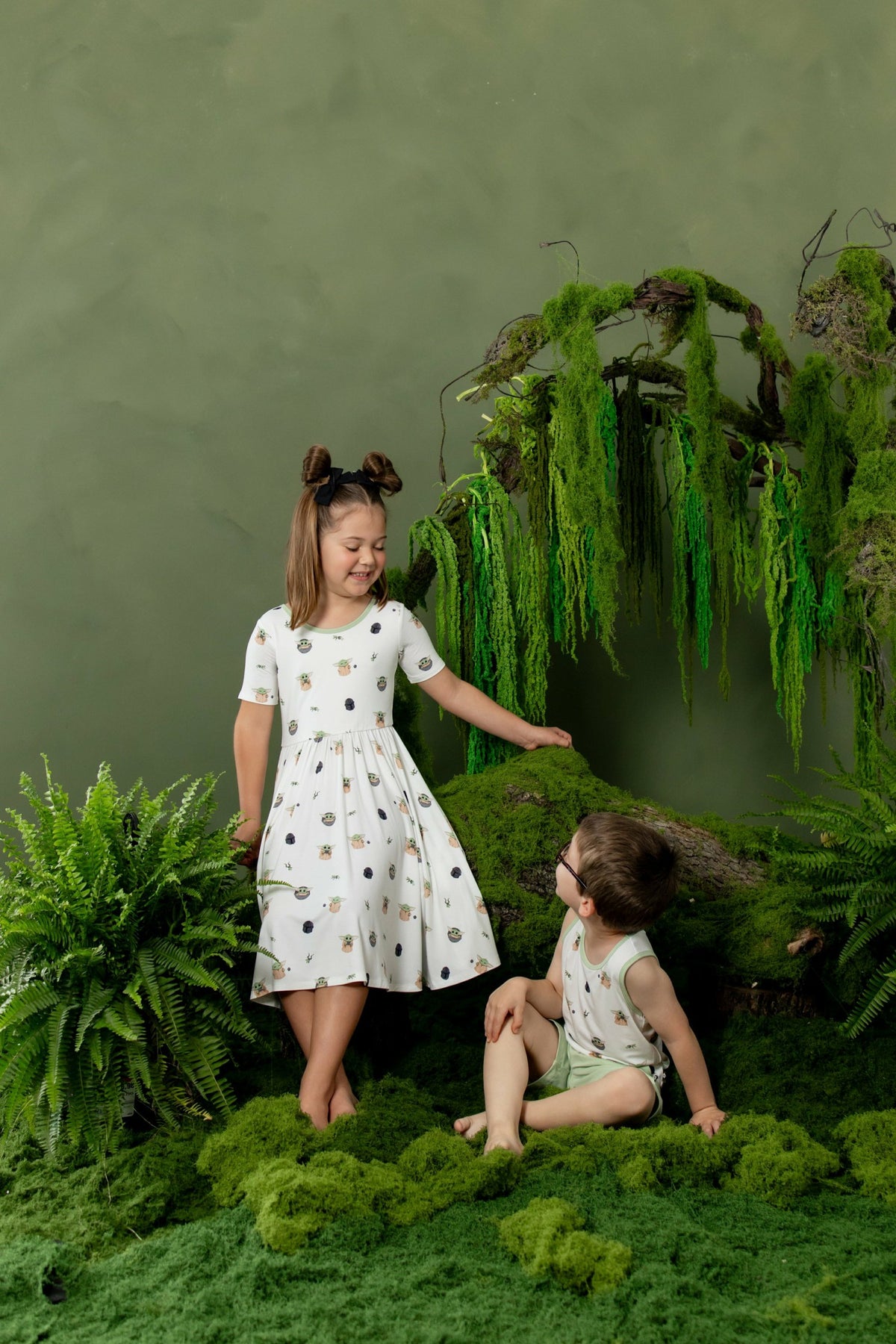 Kyte Baby Twirl Dress in Grogu™