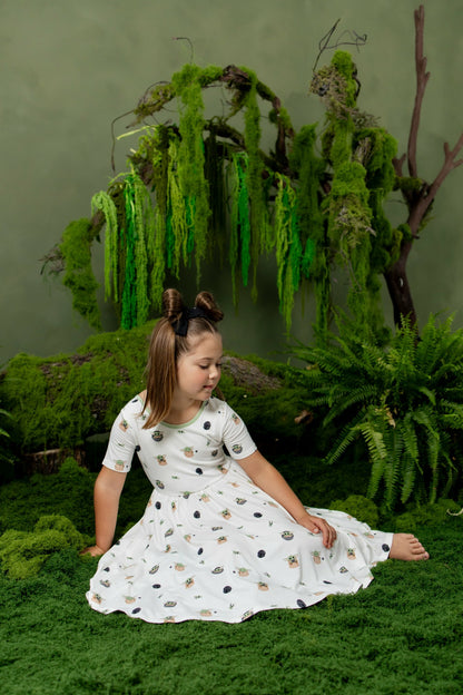 Kyte Baby Twirl Dress in Grogu™