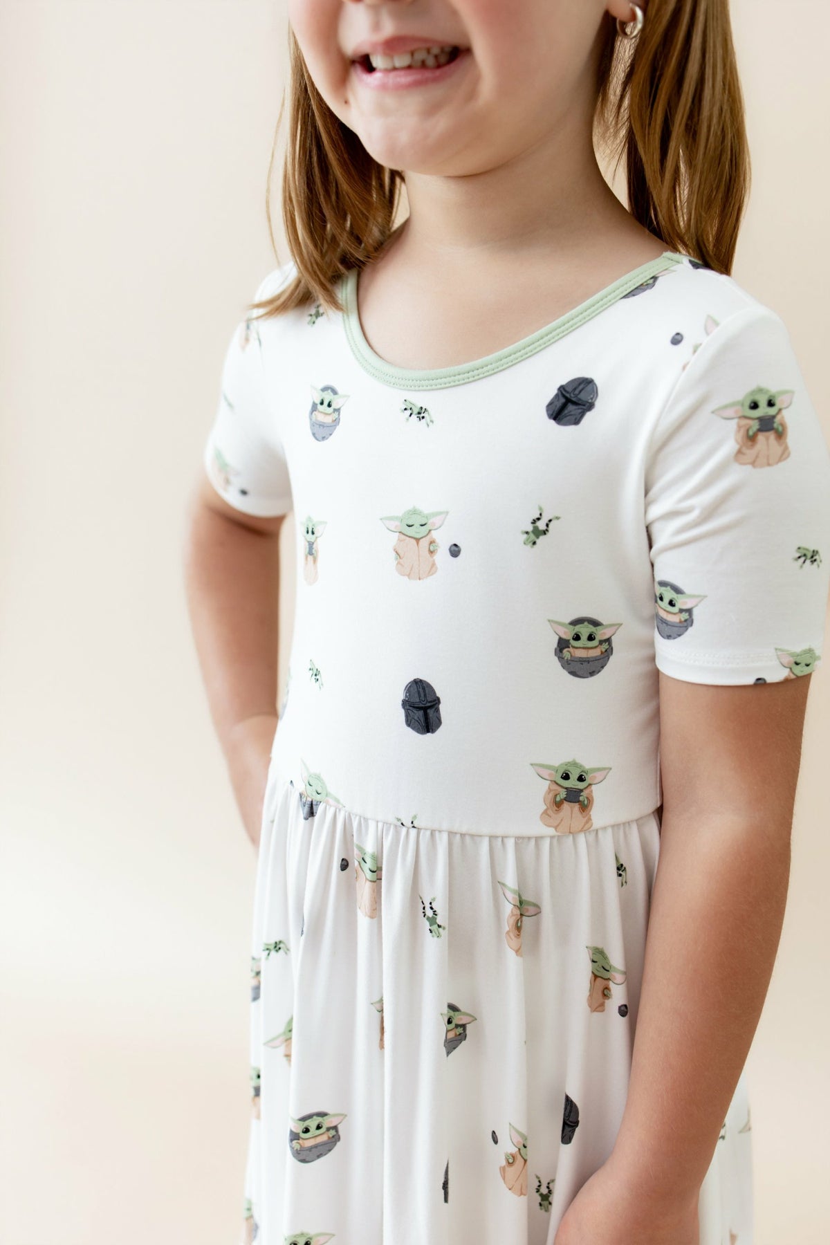 Kyte Baby Twirl Dress in Grogu™