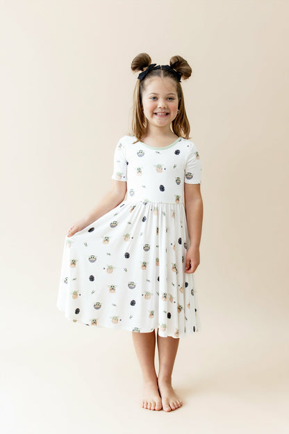 Kyte Baby Twirl Dress in Grogu™