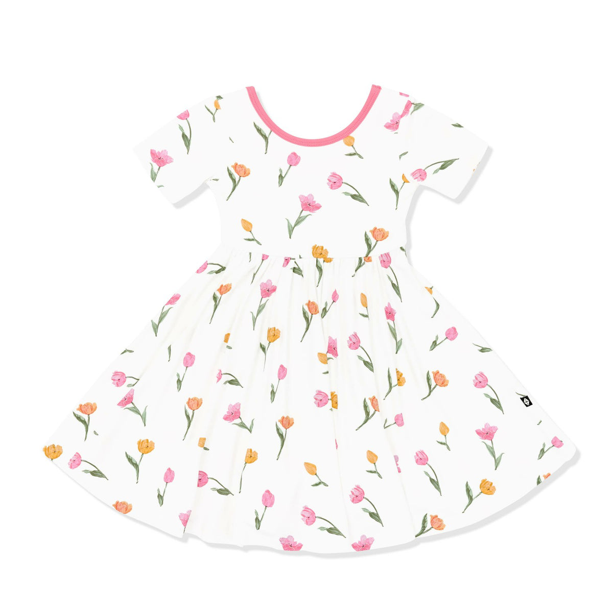 Kyte Baby Twirl Dress in Tulip