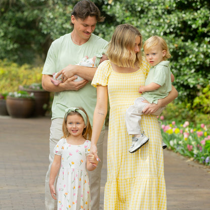 Kyte Baby Puff Sleeve Twirl Dress in Tulip