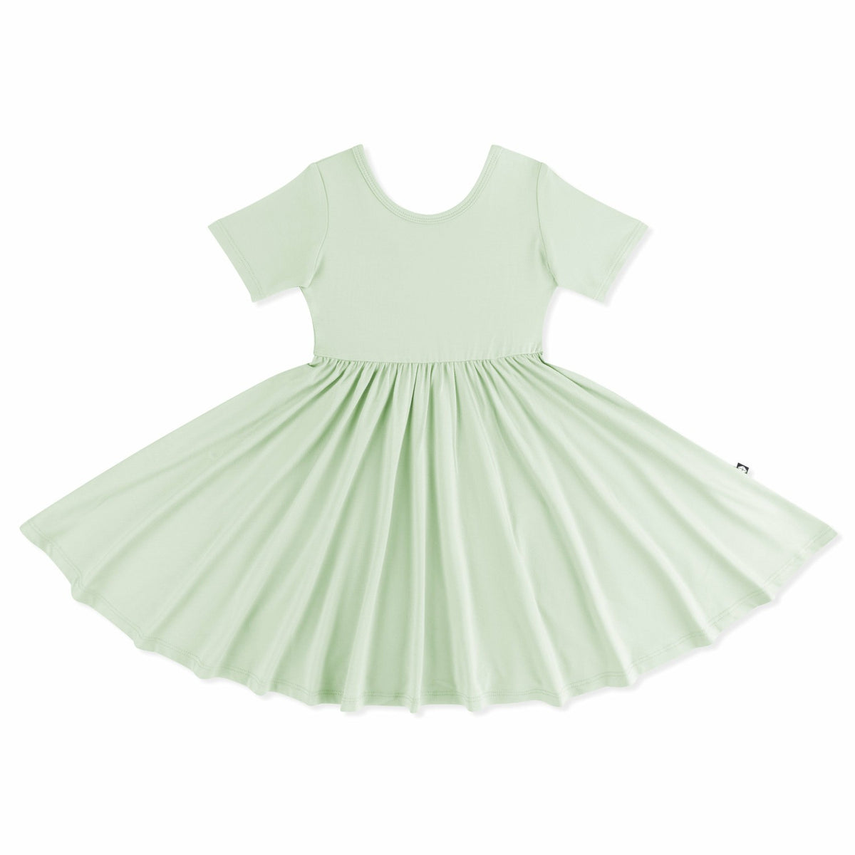 Kyte Baby Twirl Dress in Basil