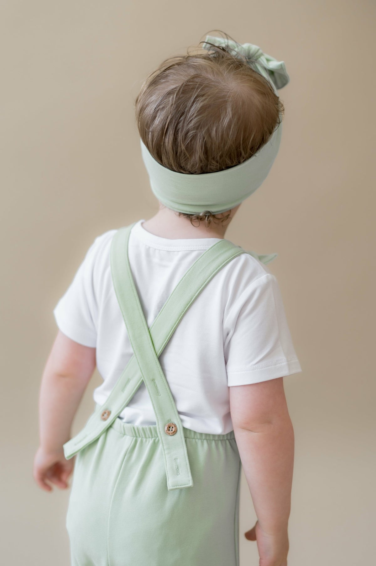 Kyte Baby Overall in Basil