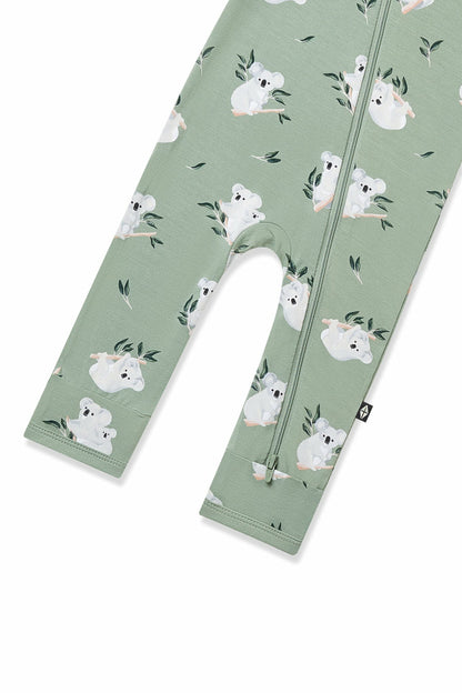 Kyte Baby Zippered Romper in Koala