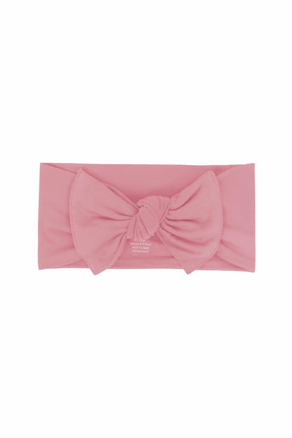 Kyte Baby Knotted Bow Headband in Apple Blossom