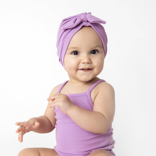 Kyte Baby Ribbed Headwrap in Poi