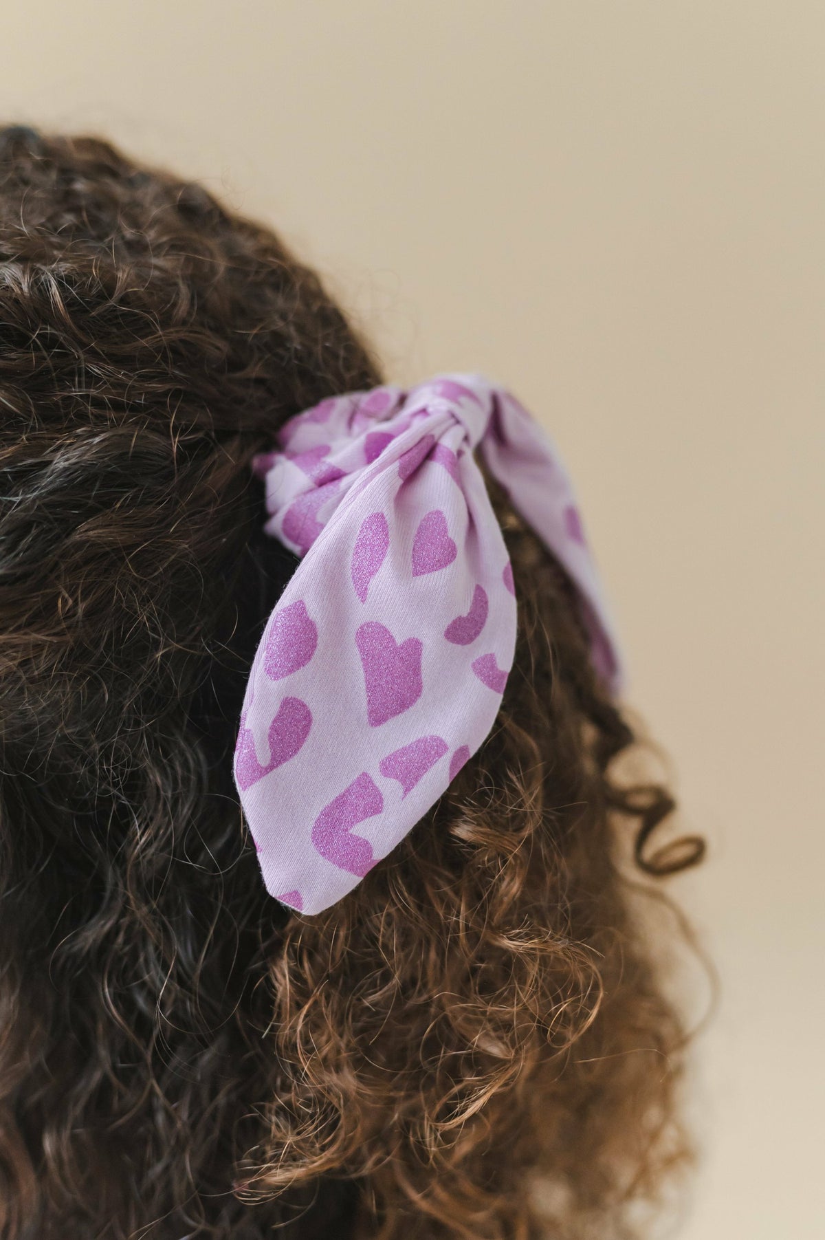Kyte Baby Scrunchie in Thistle Leopard