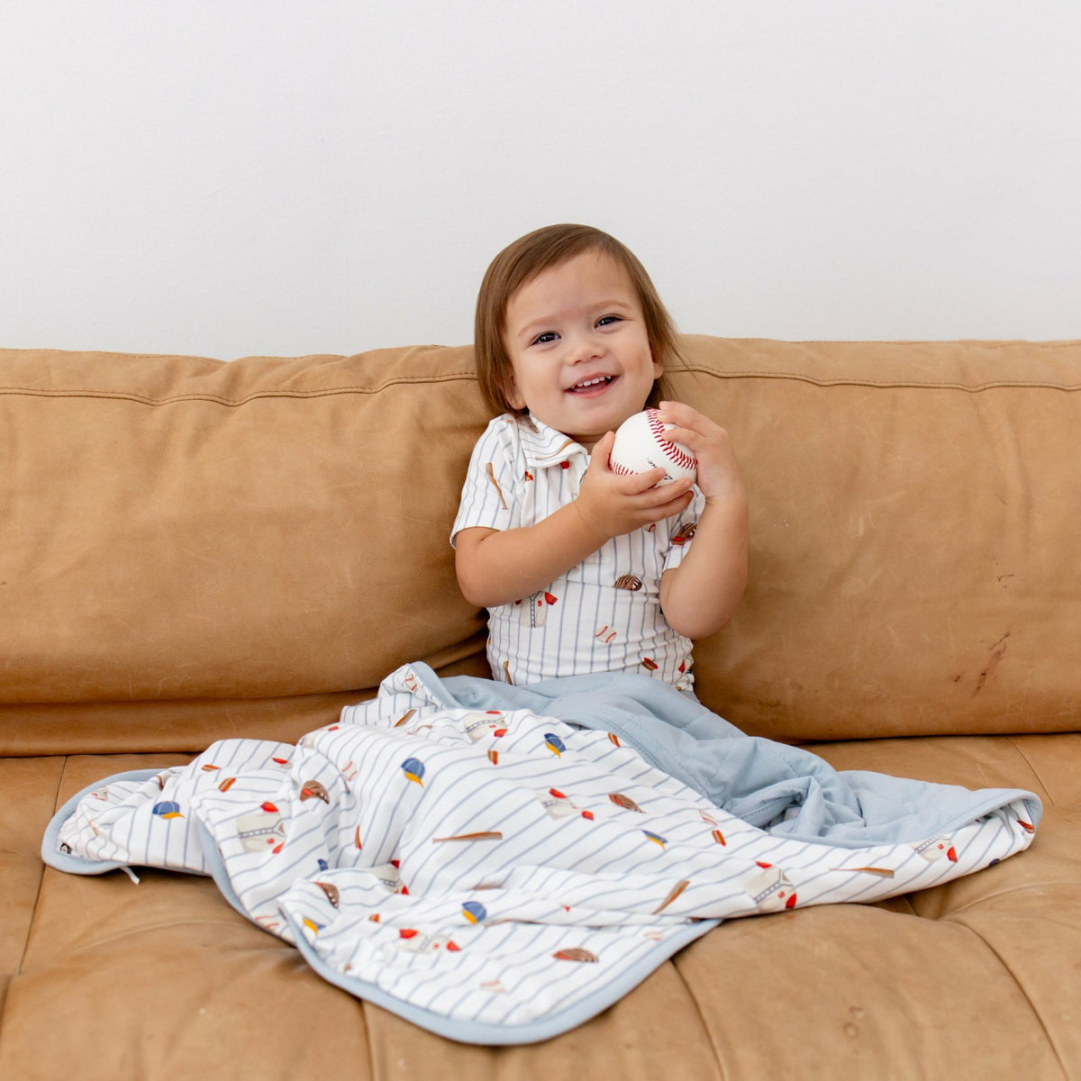 Kyte Baby Baby Blanket in Home Run 1.0