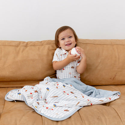 Kyte Baby Baby Blanket in Home Run 1.0