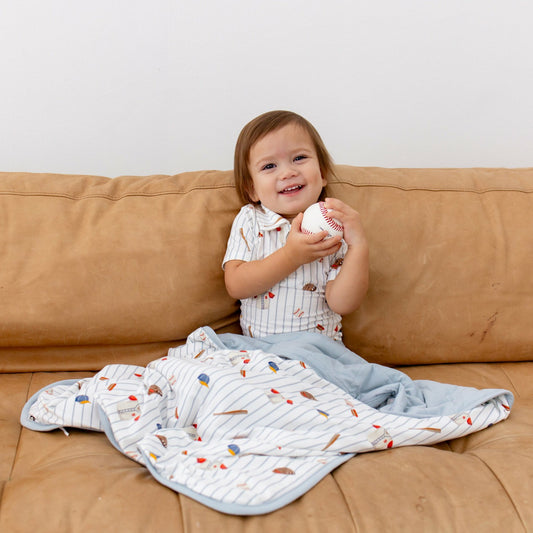 Kyte Baby Baby Blanket in Home Run 1.0