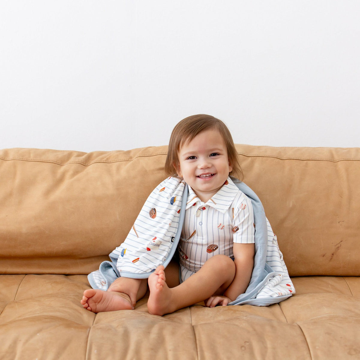 Kyte Baby Baby Blanket in Home Run 1.0