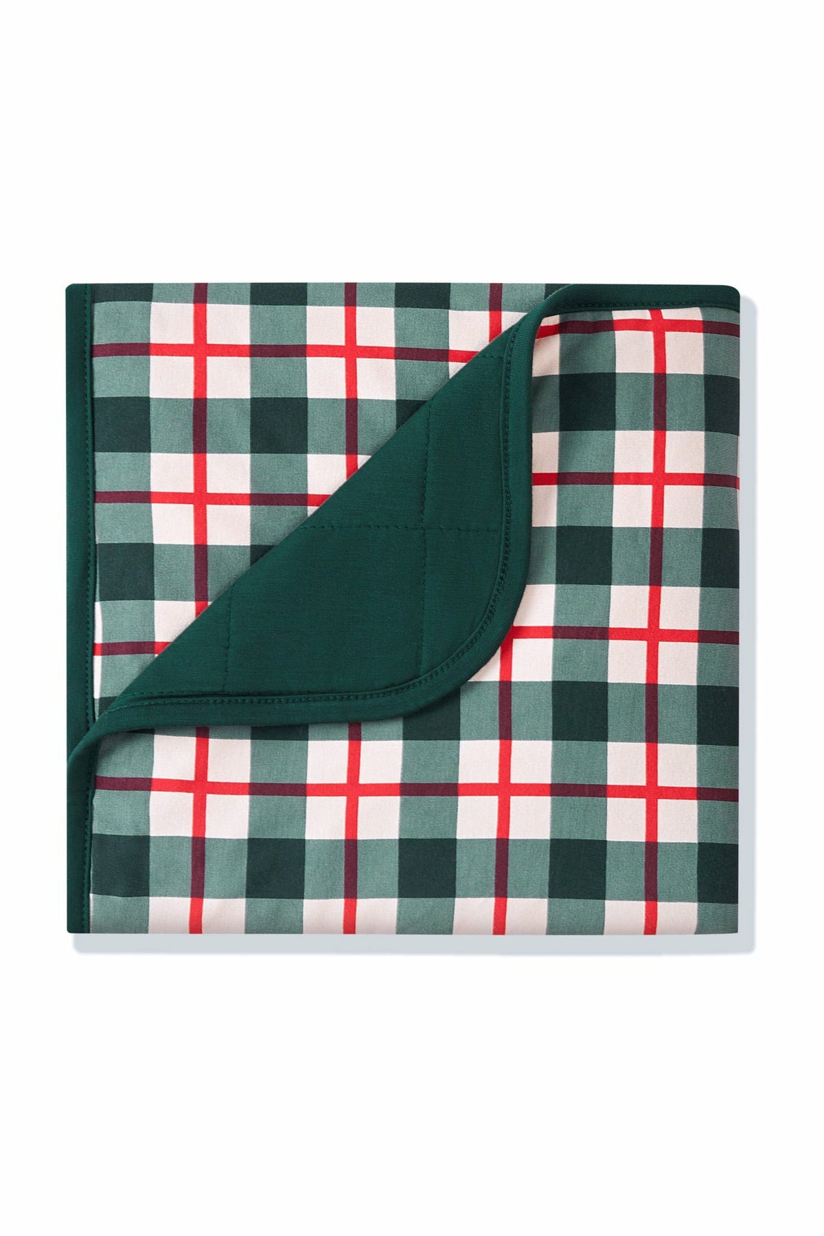 Kyte Baby Baby Blanket in Holiday Plaid 1.0