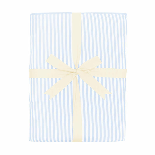 Kyte Baby Youth Blanket in Small Mist Stripe 2.5