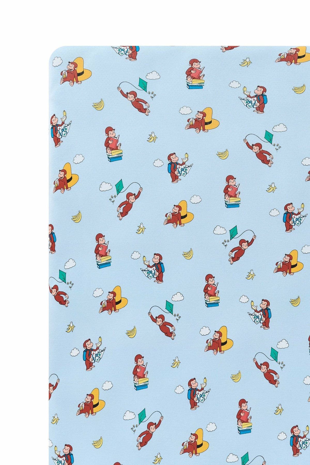 Kyte Baby Twin Sheet in Curious George