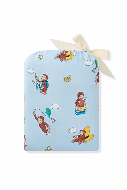 Kyte Baby Twin Sheet in Curious George