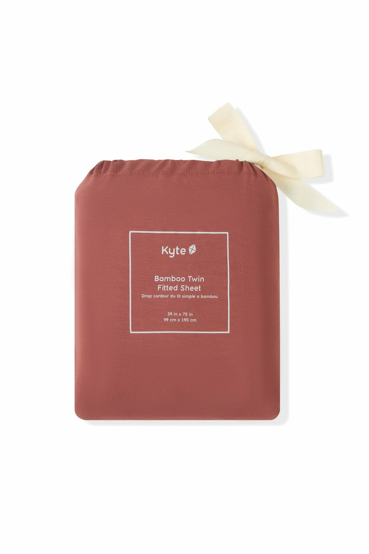 Kyte Baby Twin Sheet in Ember