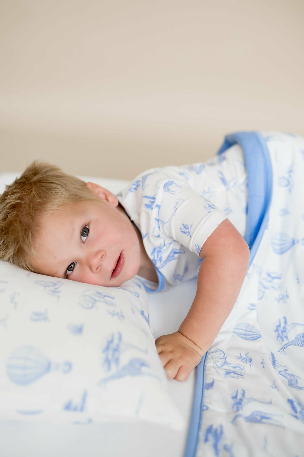 Kyte Baby Toddler Pillowcase in Toile Safari