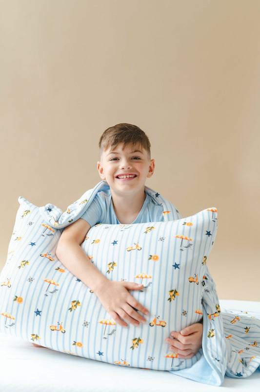 Kyte Baby Standard Pillowcase in Amalfi Coast