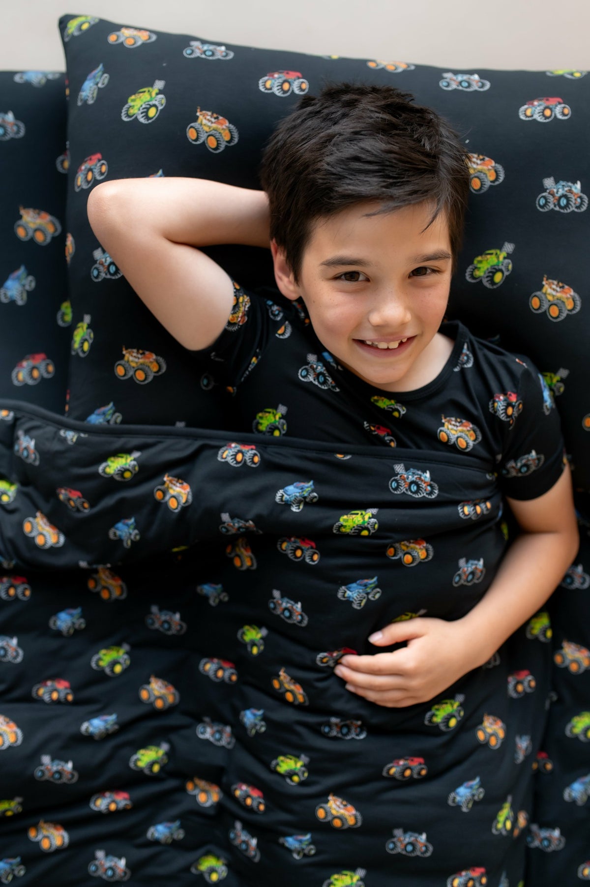 Kyte Baby Standard Pillowcase in Monster Truck