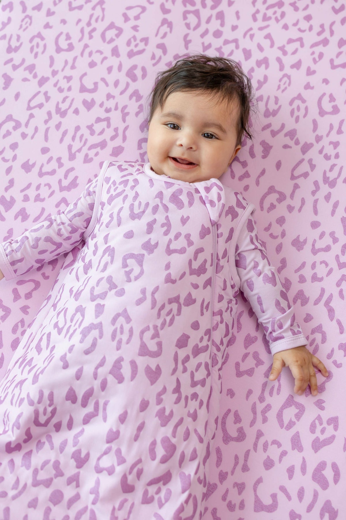 Kyte Baby Sleep Bag in Thistle Leopard 1.0