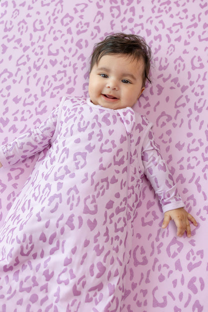 Kyte Baby Sleep Bag in Thistle Leopard 1.0