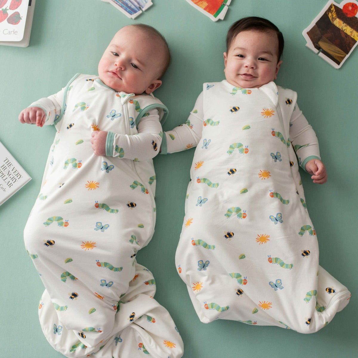 Kyte Baby Bamboo Sleep Sack in The Very Hungry Caterpillar