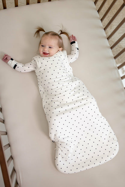 Kyte Baby Sleep Bag in Midnight Polka Dot 1.0