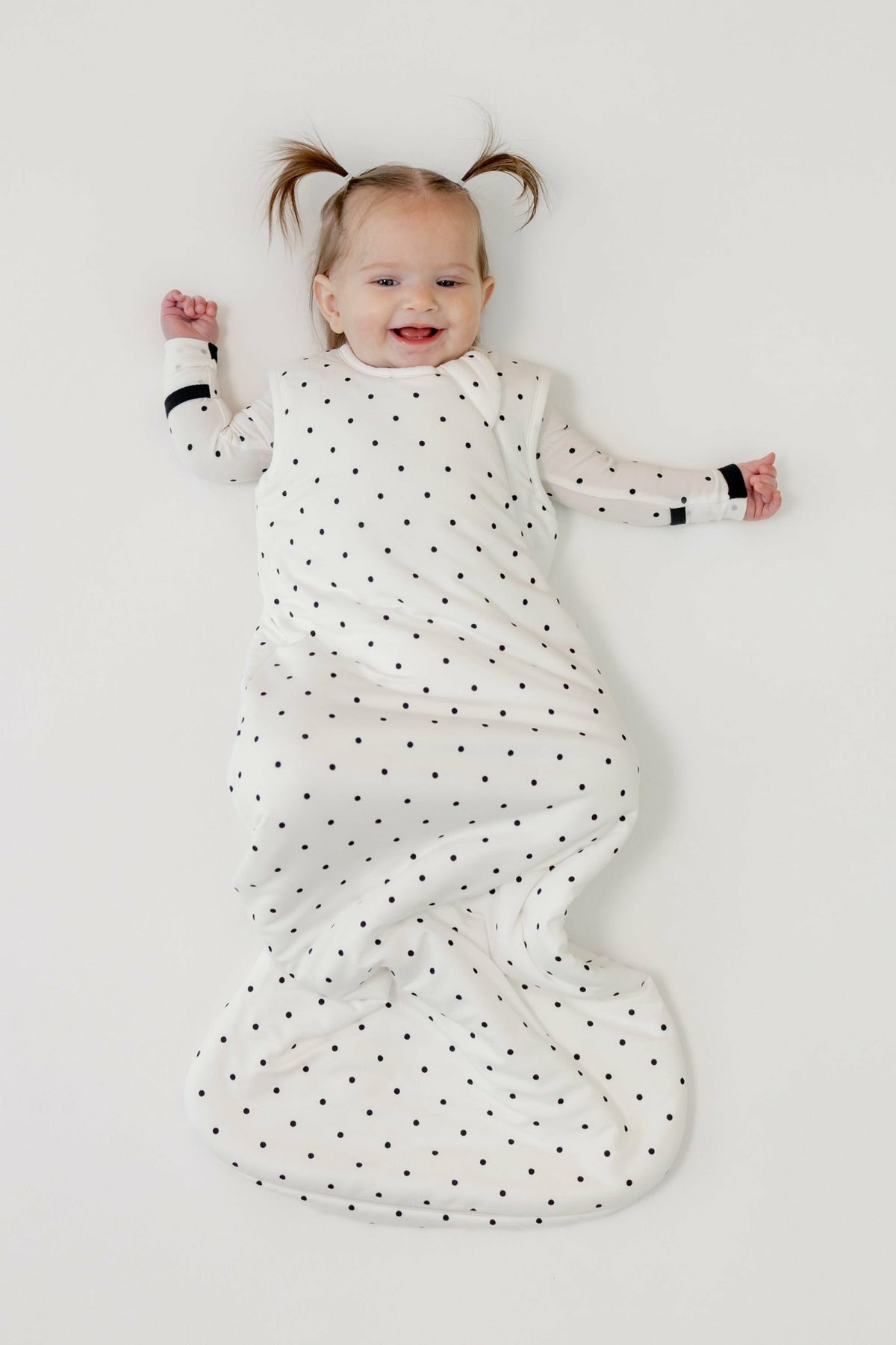 Kyte Baby Sleep Bag in Midnight Polka Dot 1.0