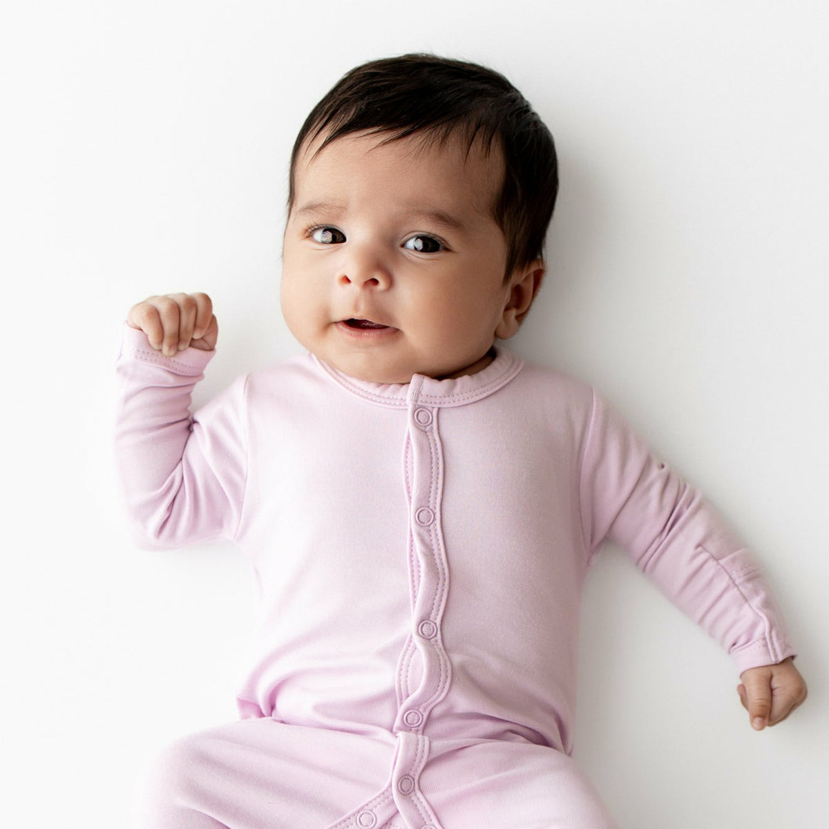 Kyte Baby Footie in Thistle