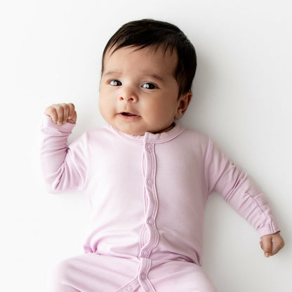 Kyte Baby Footie in Thistle