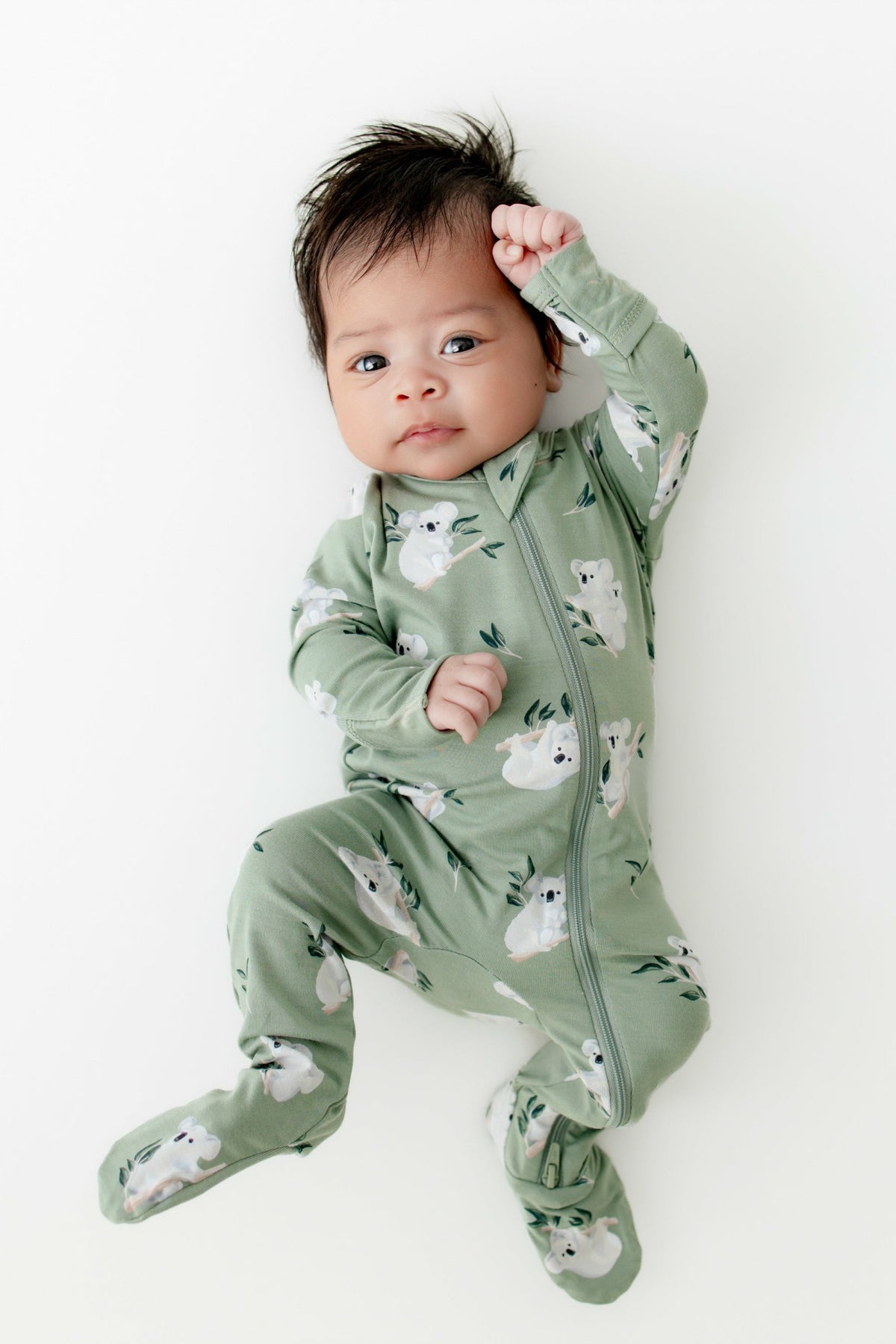 Kyte Baby Zippered Footie in Koala