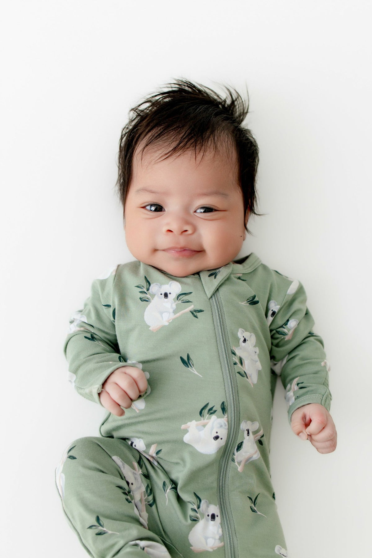 Kyte Baby Zippered Footie in Koala