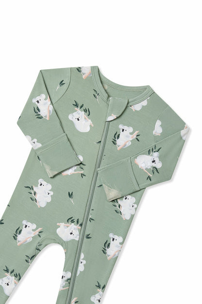 Kyte Baby Zippered Footie in Koala