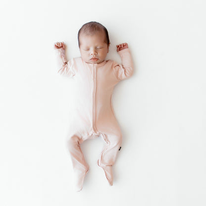 Kyte Baby Footie Pajamas in Blush