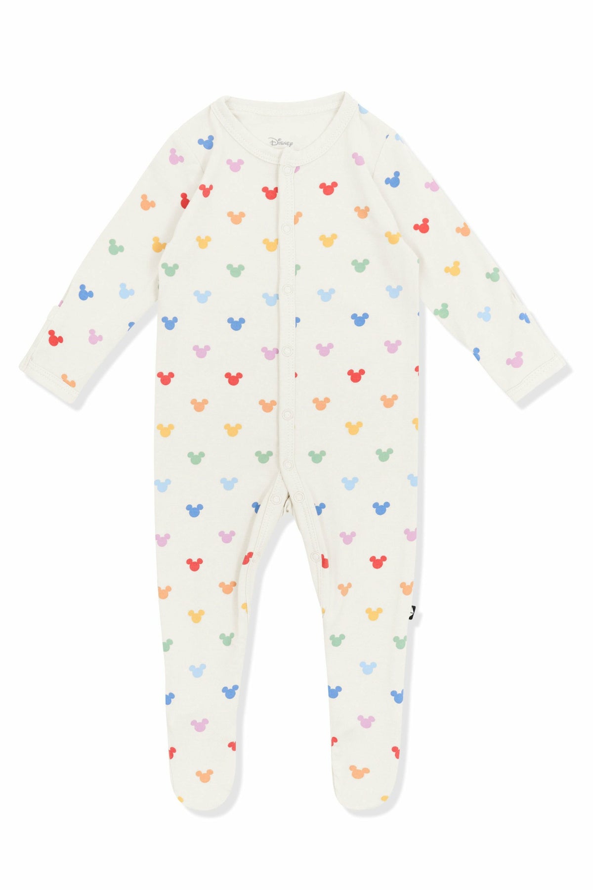 Kyte Baby Footie in Pastel Mickey Mouse