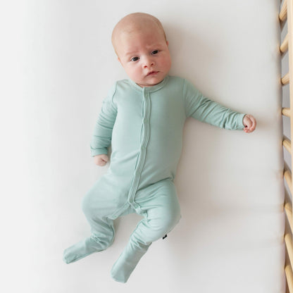 Kyte Baby Footie Pajamas in Sage