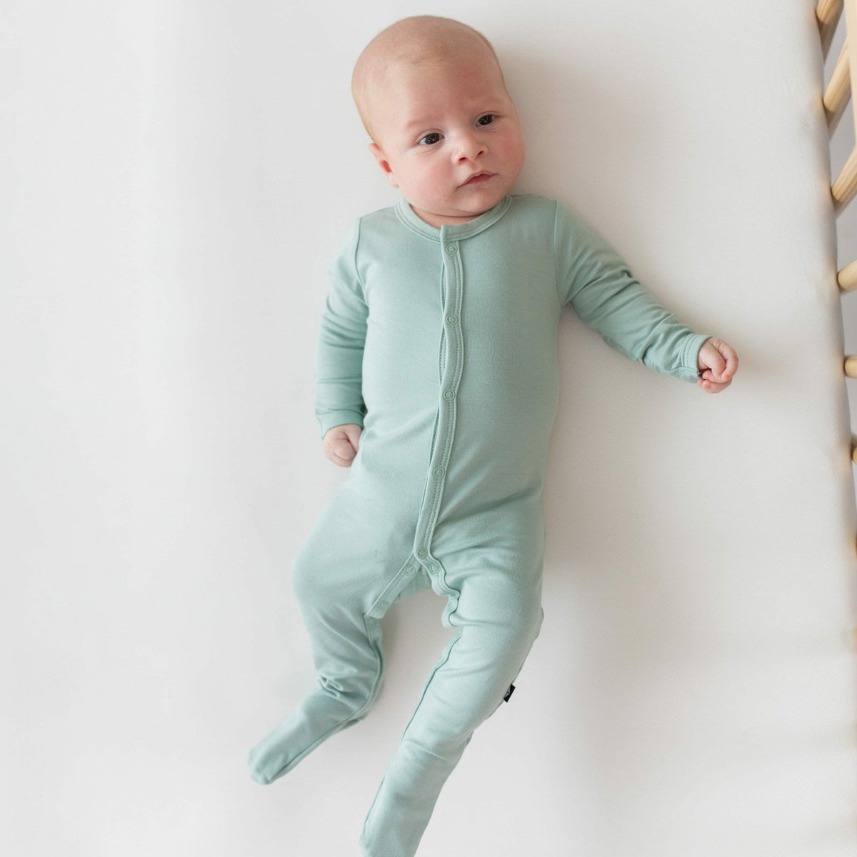 Kyte Baby Footie Pajamas in Sage
