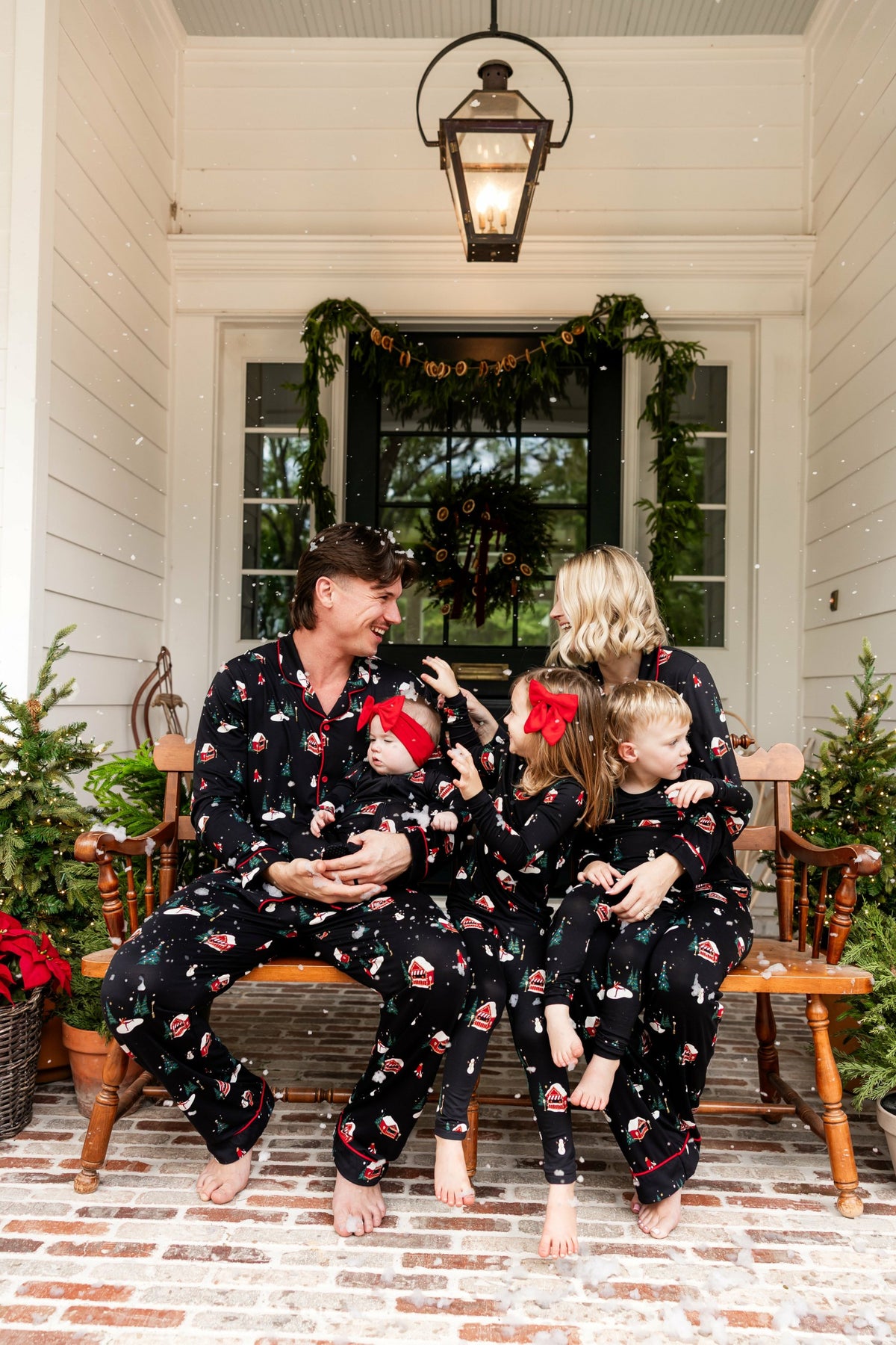 Kyte Baby Zippered Footie in Winter Wonderland