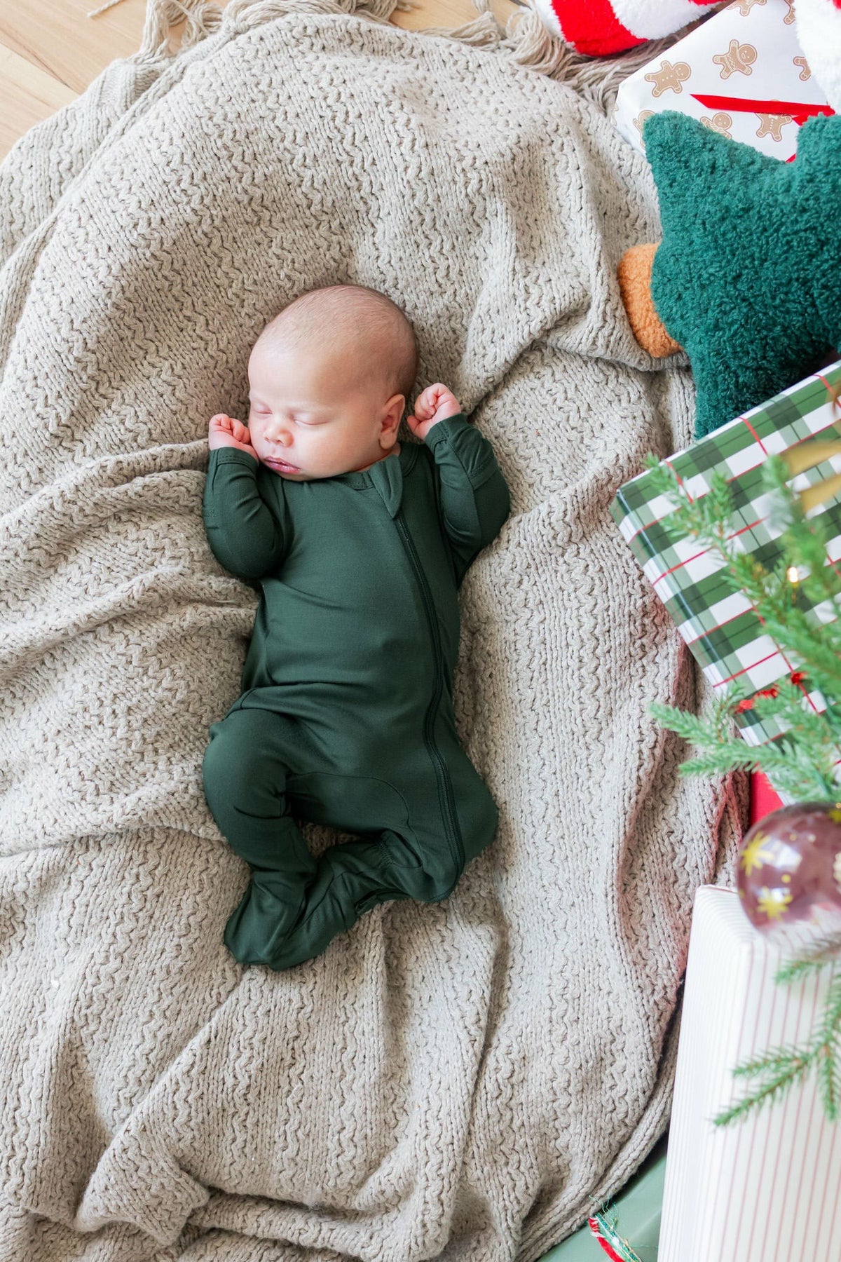 Kyte Baby Zippered Footie in Cypress