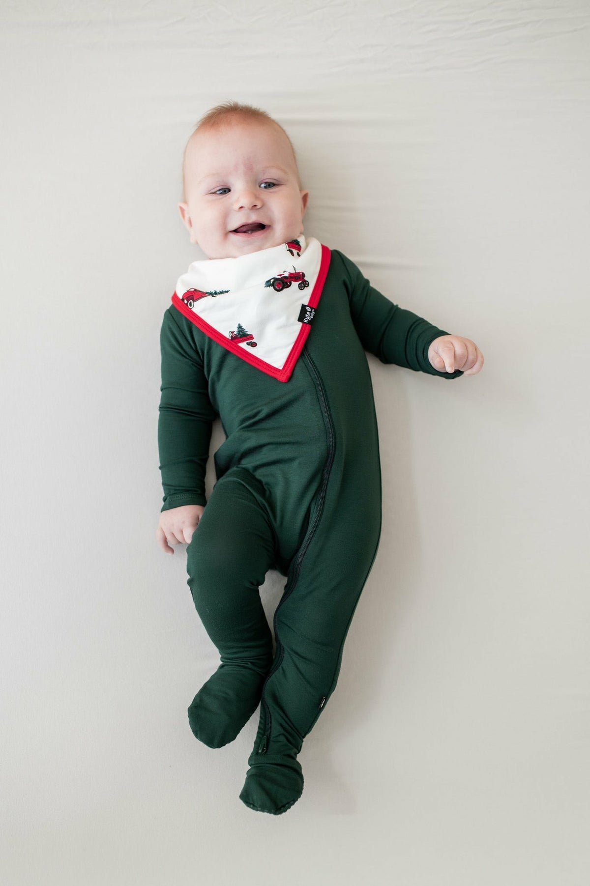 Kyte Baby Zippered Footie in Cypress