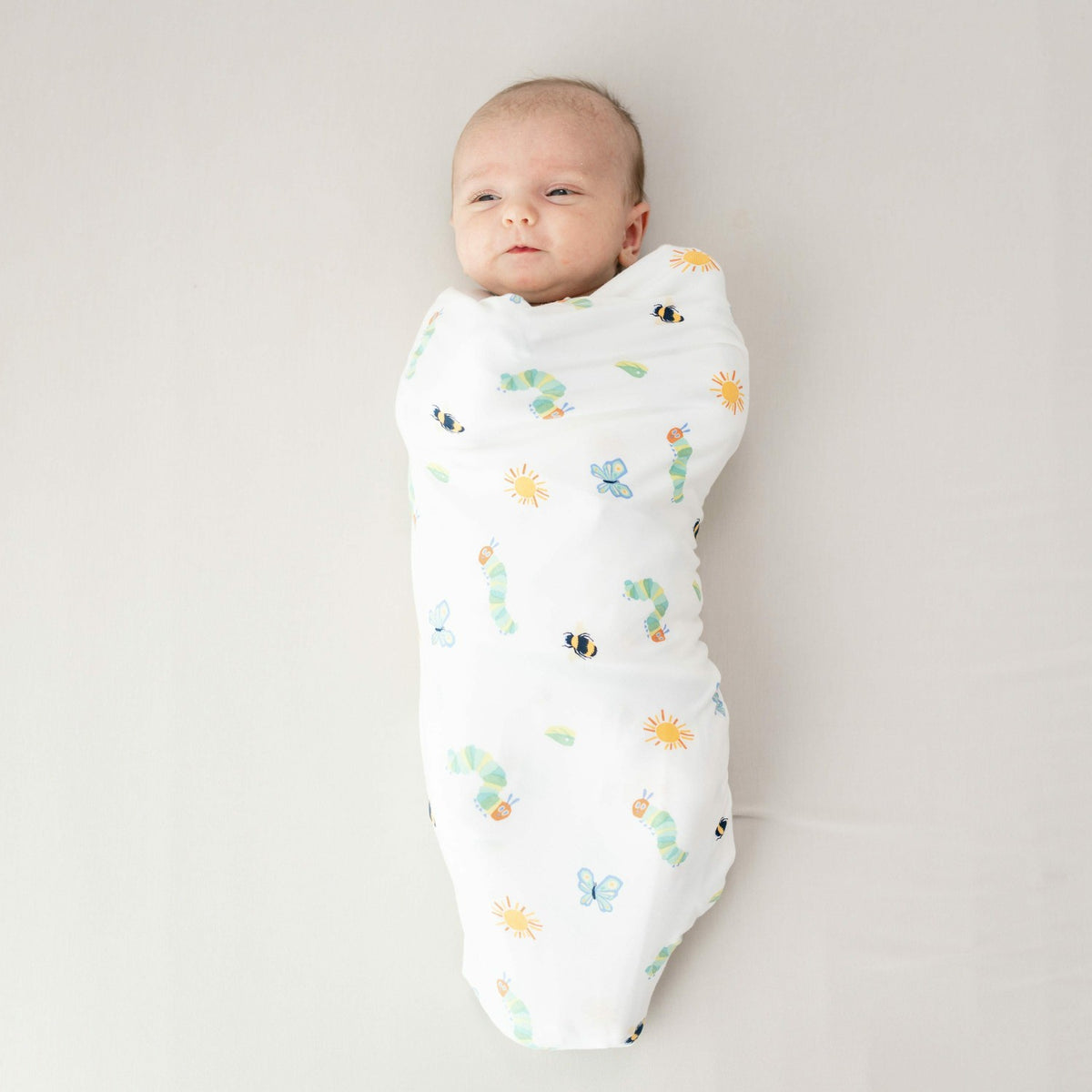 Kyte Baby Swaddle Blanket in The Very Hungry Caterpillar™ and Friends