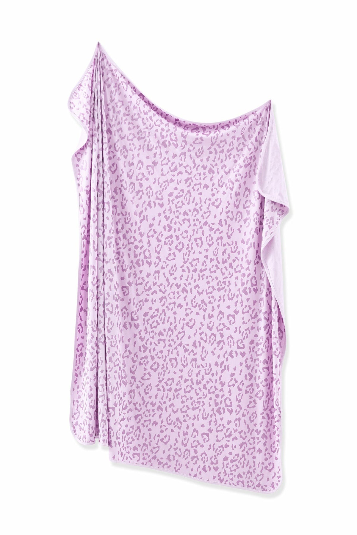 Kyte Baby Swaddle Blanket in Thistle Leopard