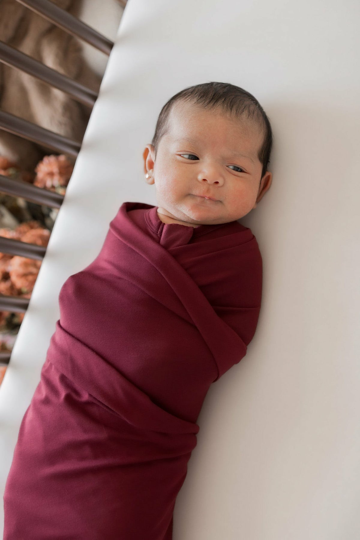 Kyte Baby Swaddle Blanket in Burgundy